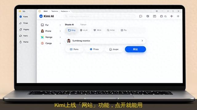 Kimi突然上线免费建站!说句话就生成网站,打工人搞钱新路子