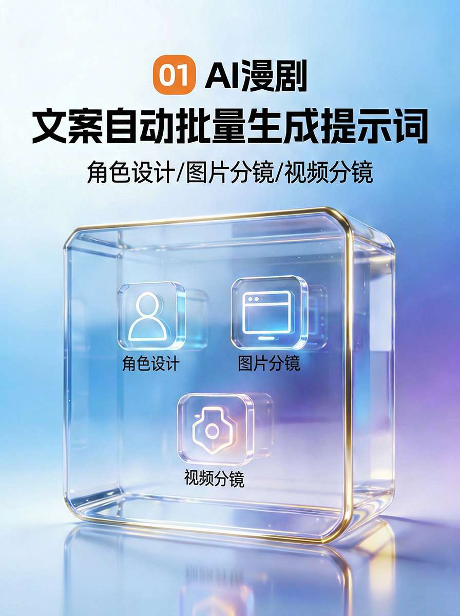 01 AI漫剧 文案自动生成提示词（角色丶分镜丶视频））