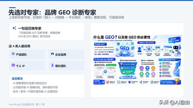 WorkBuddy也能做GEO专家