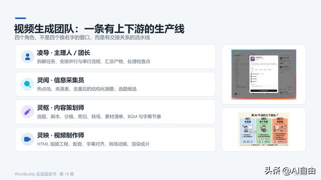 WorkBuddy一句话召唤AI视频团队